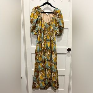 Sundry Retro Floral Maxi